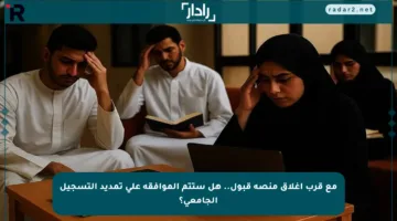مع قرب إغلاق منصة قبول.. هل ستتم الموافقة على تمديد التسجيل الجامعي؟